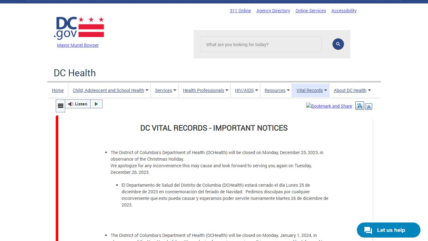 Birth Certificates | doh